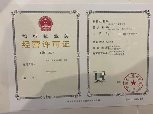 2022年成都市国内旅行社业务经营许可证申请流程详解